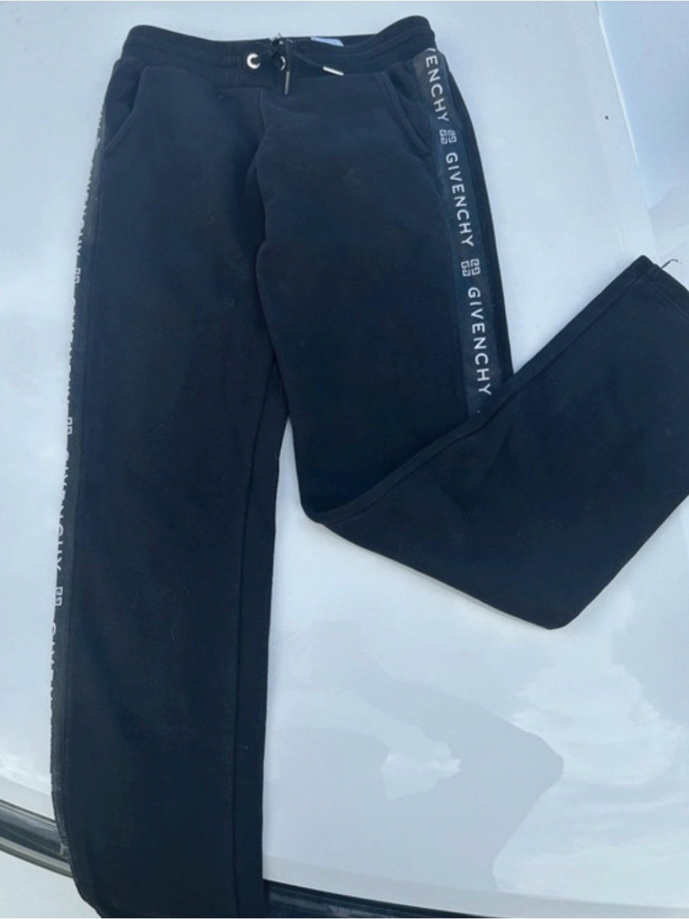 Givenchy xxxs pants White Logo Tag